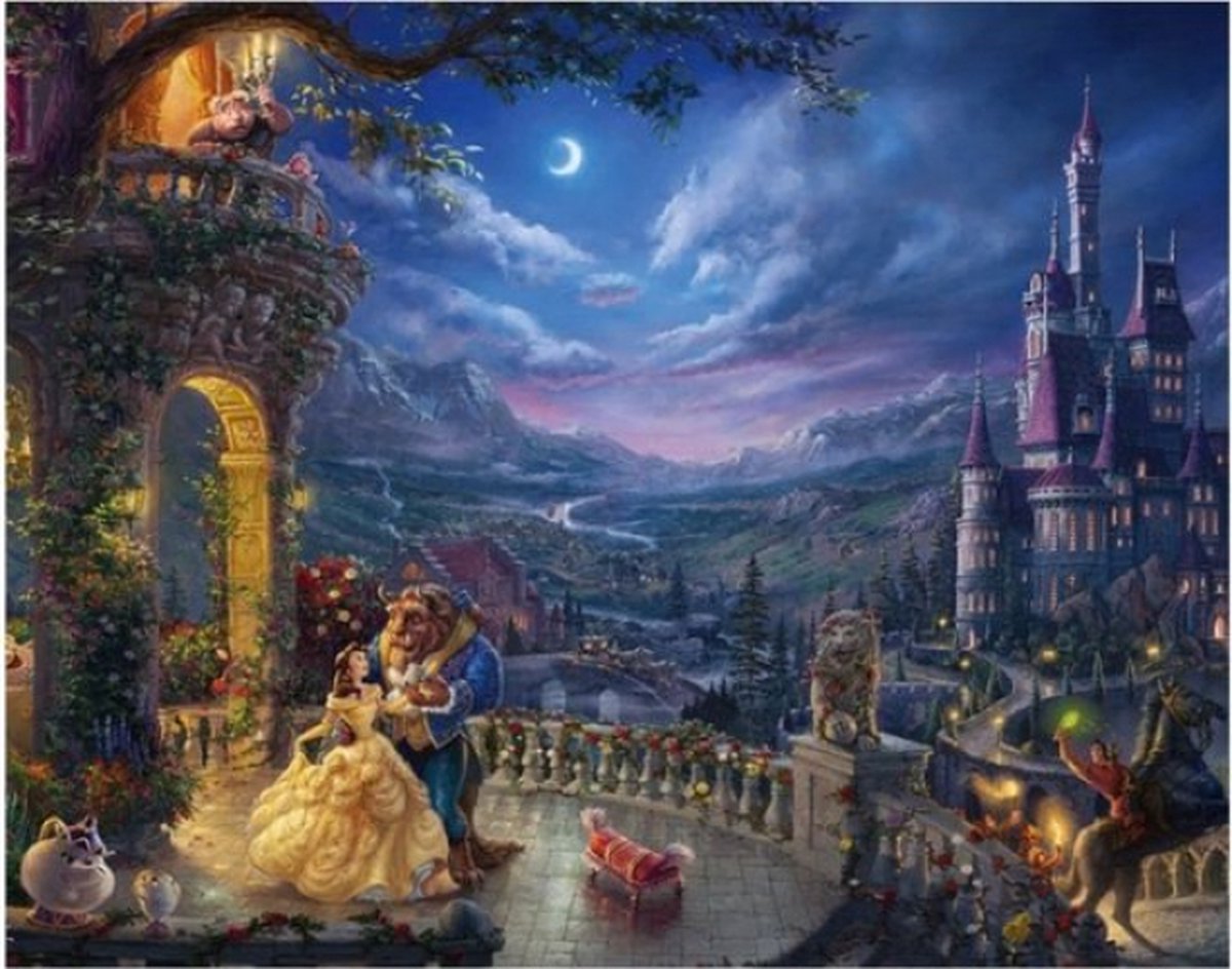 Disney Beauty and the Beast Puzzel - 1000 stukjes — afbeelding 4