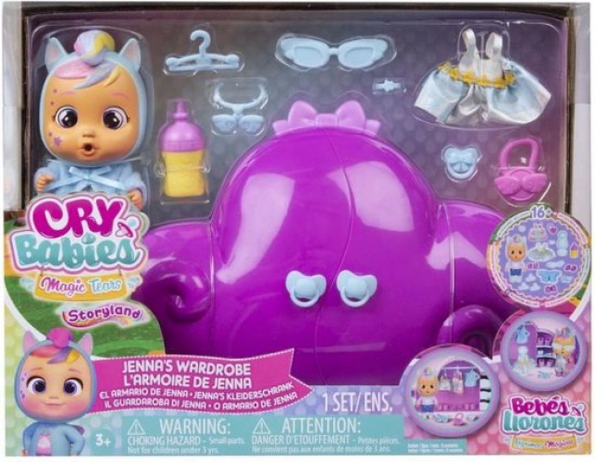 Babypop met Accessoires Cry Babies Magic Tears