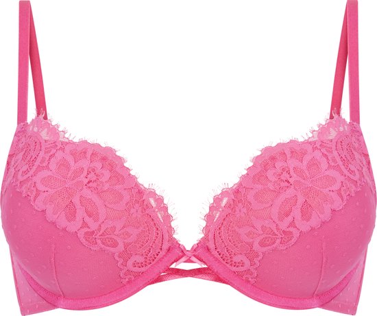 Gitana Dames Lingerie Voorgevormde Half Push Up beugel BH-(122-014