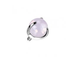 Dermal top Oplite steen 1.6mm - LMPiercings