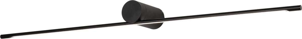 Lumidora Wandlamp 75188 - Voor binnen - LOCOROTONDO - Ingebouwd LED - 12.0 Watt - 600 Lumen - 2700 Kelvin - Zwart - Metaal - Badkamerlamp