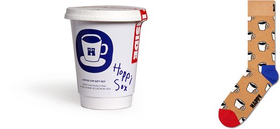 Happy Socks 1paar sokken - Heren & Dames - Maat 41-46 - Eten &drinken, koffie