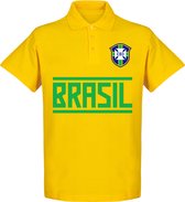 Brazilë Team Polo Shirt - Geel - XXL