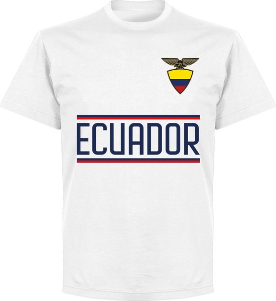 Ecuador Team T-shirt - Wit - 5XL