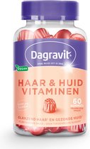Dagravit Huid en Haar vitaminen gummies - Biotine en zink zorgen voor het behoud van een gezonde huid en glanzend haar - Vegan - 60 gummies