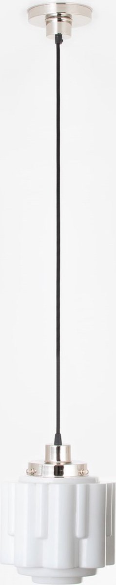 Art Deco Trade - Hanglamp aan snoer Circle 20's Nikkel