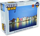 Puzzle Curaçao - Maisons - Skyline - Puzzle - Puzzle 500 pièces - Cadeaux Sinterklaas - Sinterklaas pour les grands enfants