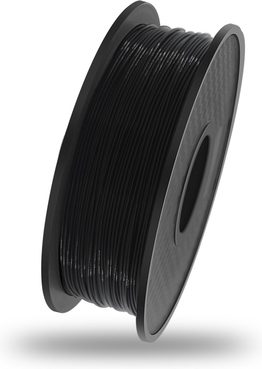 PLA Filament - 1.75mm 1kg - 3D Printer - 3D Pen Navulling - Zwart