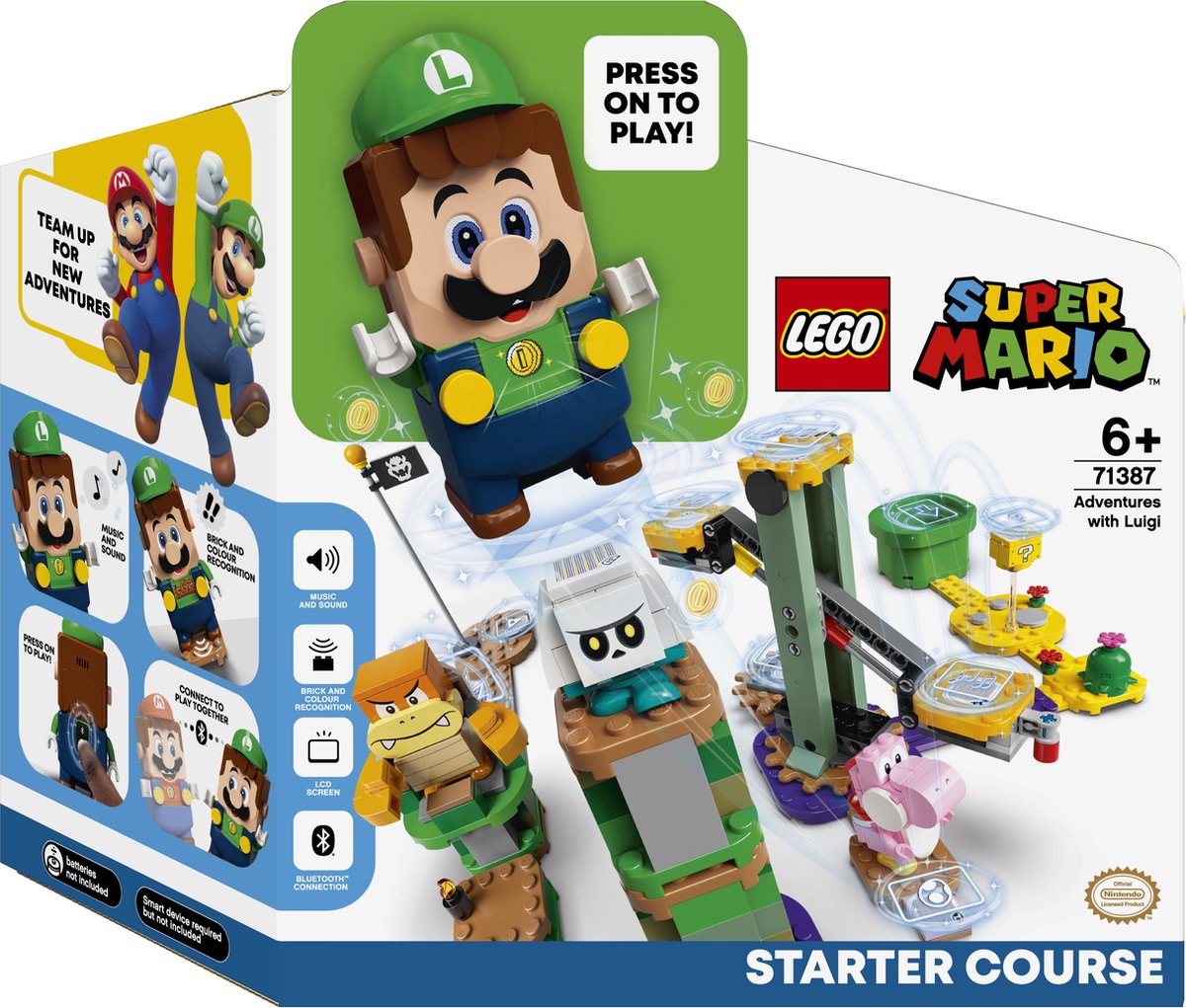 LEGO Super Mario Pack de Démarrage Les Aventures de Luigi - 71387 | bol.com