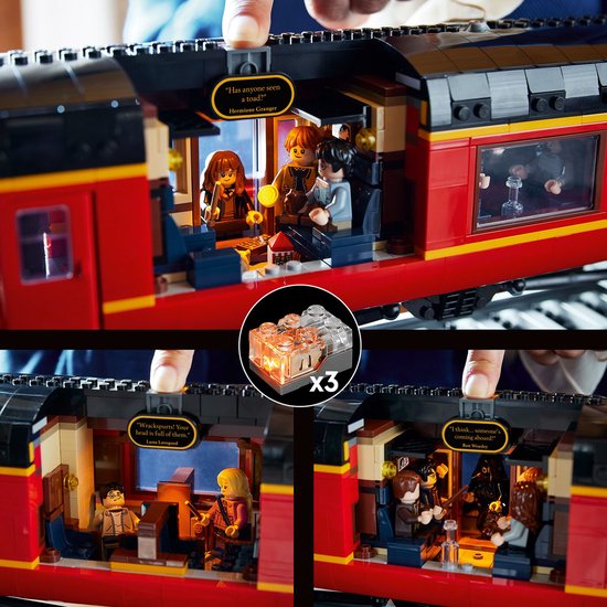 LEGO Harry Potter Zweinstein Express - Verzameleditie Modelbouw Trein - 76405 - LEGO