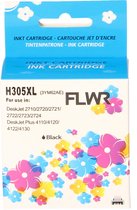 FLWR - Cartridges / HP 305XL / zwart / Geschikt voor HP