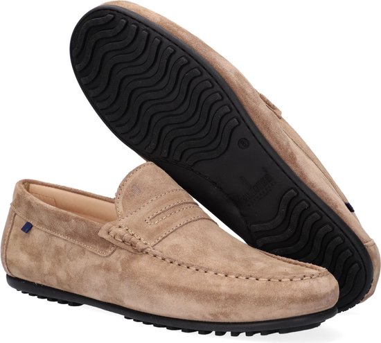 Van Bommel Hommes Mocassins 15043 - Beige - Taille 45