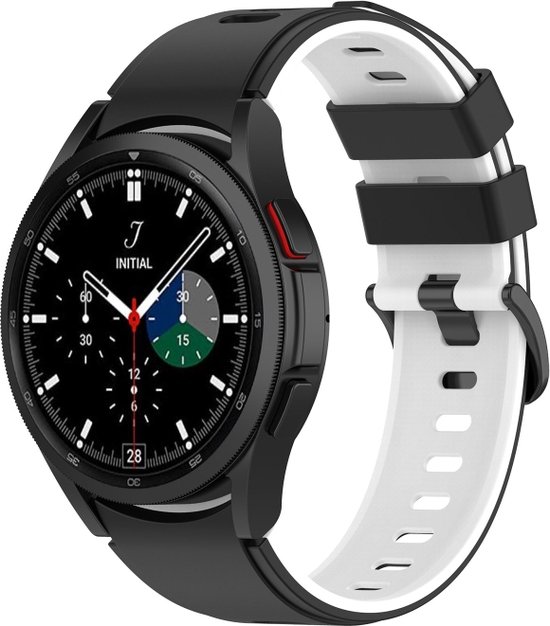 Siliconen bandje geschikt voor Samsung Galaxy Watch 4/Watch 4 Classic/Watch 5/Watch...