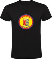 Noord Holland Heren T-shirt | Provincie | Alkmaar | Amsterdam | Volendam | Haarlem | Zaandam | Den Helder | Zwart