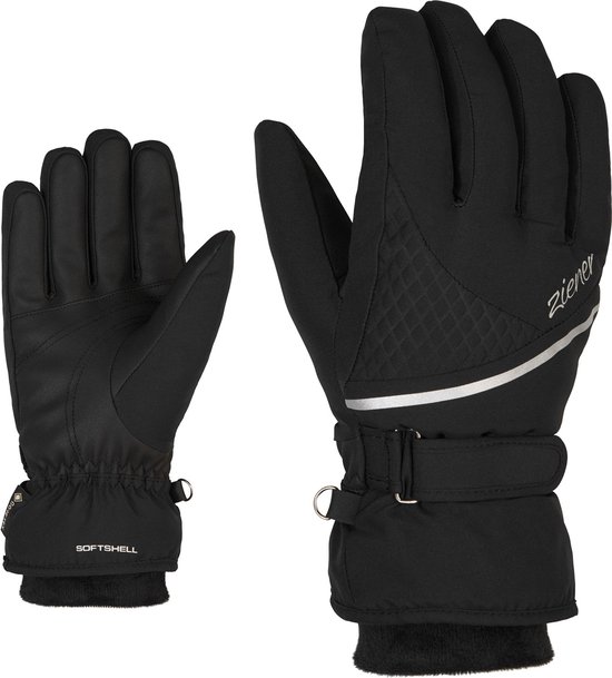 Ziener Kiana Gtx Gore Plus Warm Dames Handschoen Black