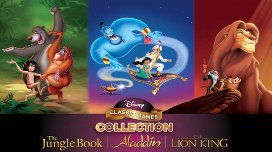 MAJ le 09/01 Disney Classic Games Collection : The Jungle Book, Aladdin,  and The Lion King - Steelbook Jeux Vidéo