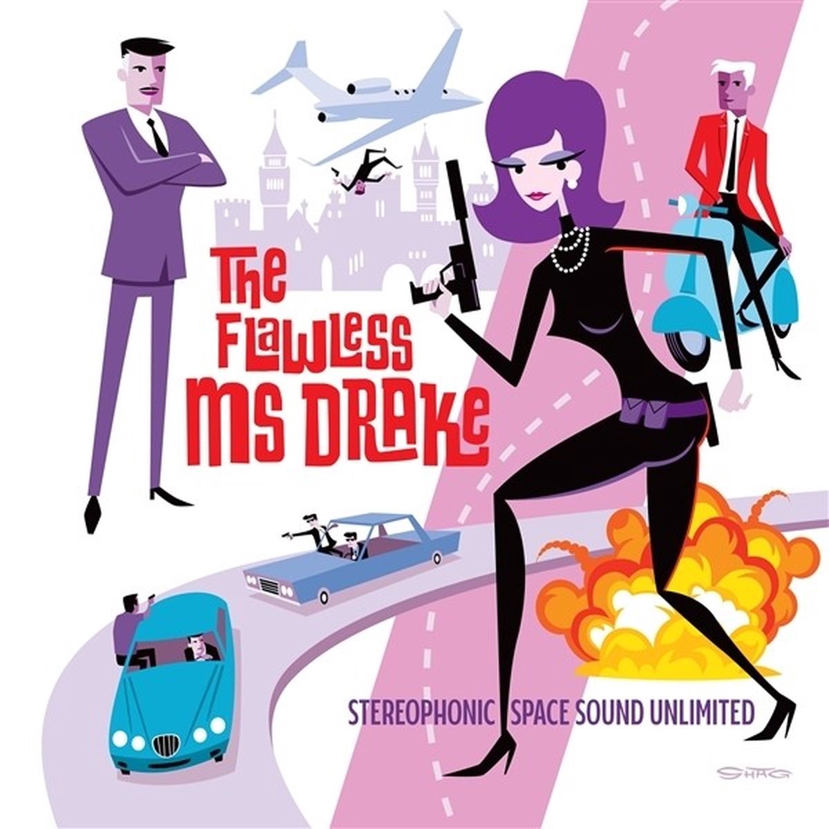 Stereophonic Space Sound Unlimited - The Flawless Ms Drake (LP)
