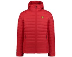 Ferrari - Heren Formule 1 Quilted Jacket - Rood - Maat XL