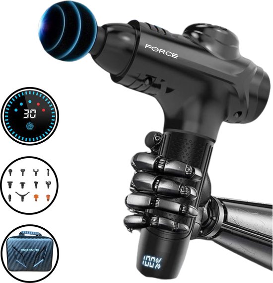 JM Force Massage Gun, Professioneel en Krachtig Sport Massage Apparaat ...