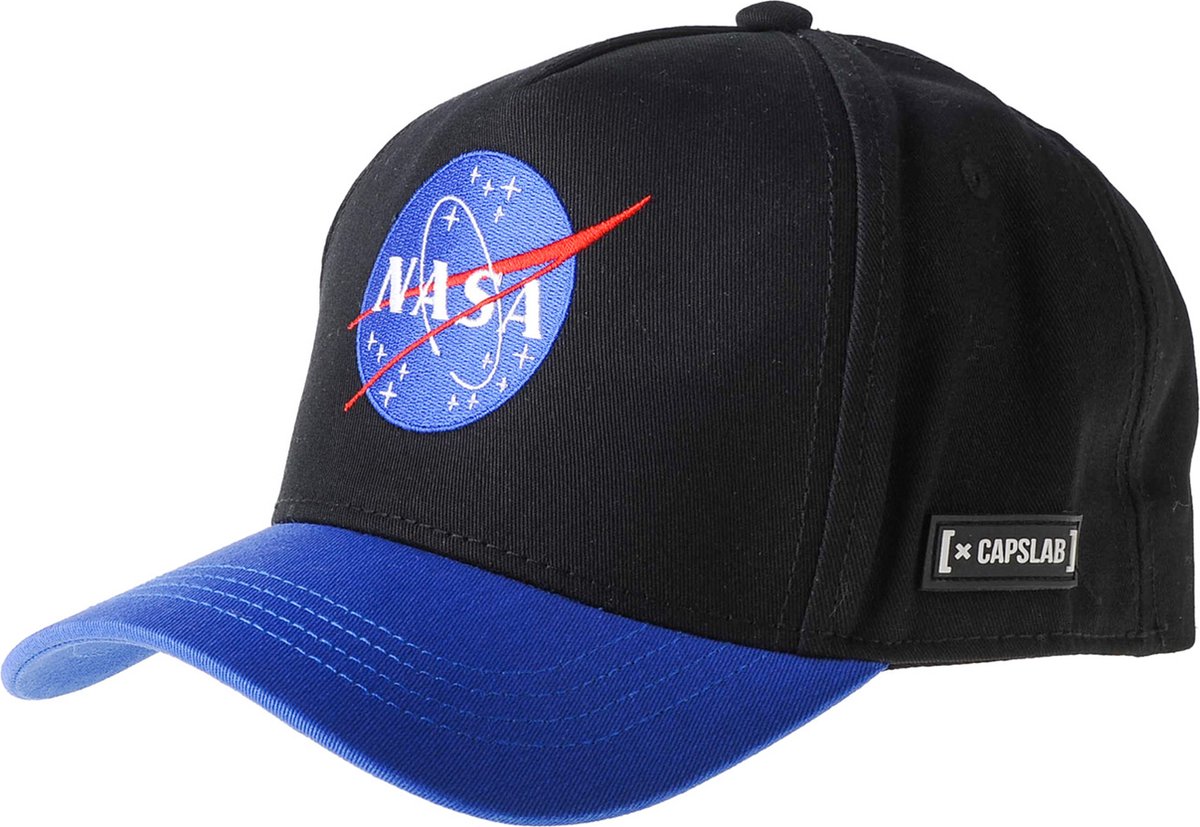 Capslab Space Mission NASA Cap CL-NASA-1-NAS2, Mannen, Zwart, Pet, maat: One size