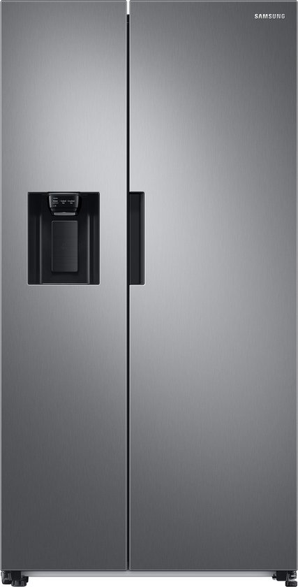 Koelkast: Amerikaanse koelkast Samsung RS67A8810S9 Grijs Roestvrij staal, van het merk Samsung