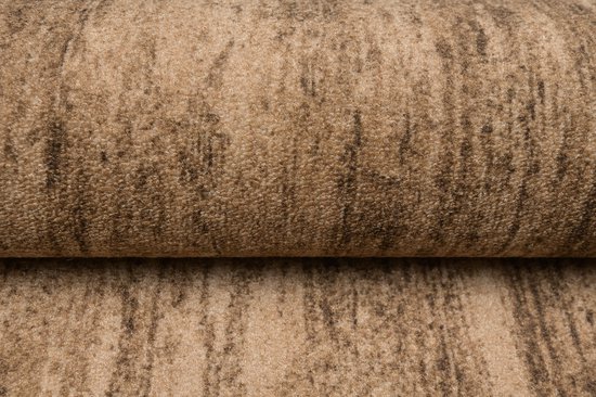 Tapiso Anti Slip Rubber Mat Beige Brown Corridor Rubber Mat Carpet Size- 100x450