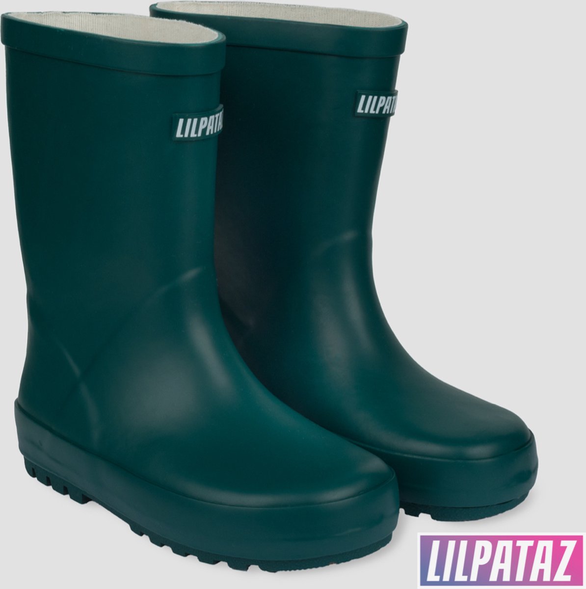 LilPataz Rainboot - Regenlaars kinderen - Jongens Meisjes - Groen - kinder regenlaarzen - Maat 22