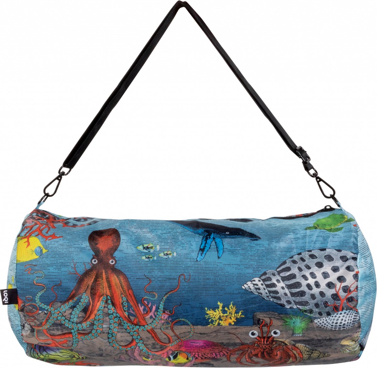 LOQI Weekender Large - World Map & Reef