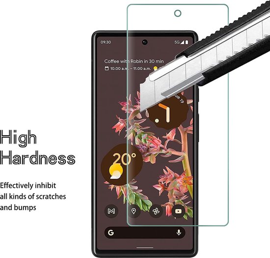 Protecteur d'écran 5x Convient pour Google Pixel 6 - protecteur d'écran - verre - protection - verre de protection - ZT Accessoires