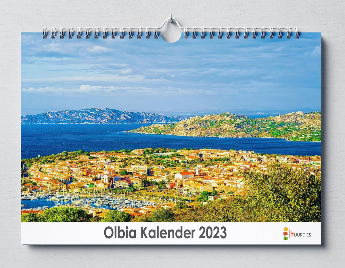 Olbia kalender 2023 | 35x24 cm | jaarkalender 2023 | Wandkalender 2023
