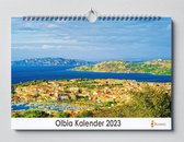 Calendrier Olbia 2023 | 35x24cm | calendrier annuel 2023 | Calendrier mural 2023