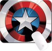 Marvel Captain America - Muismat 22x18cm 3mm dik