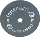 Lifemaxx Crossmaxx Bumper Plate - Halterschijf - 50 mm - 5 kg