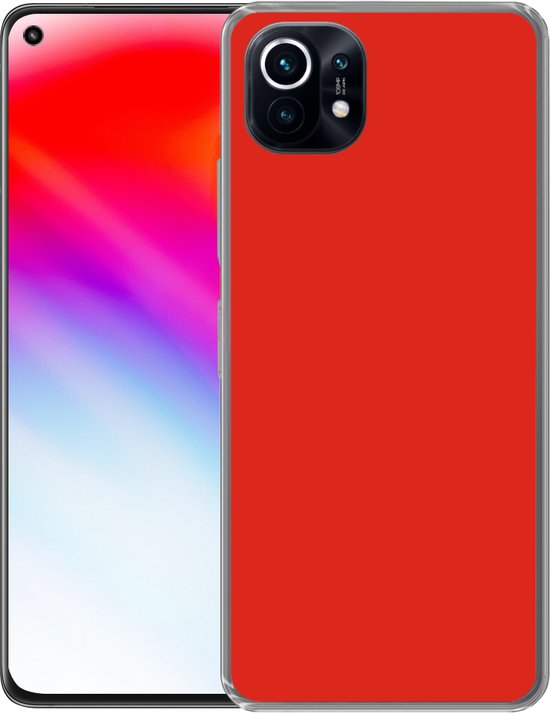 Xiaomi Mi 11 - Rouge - Motif - Design - Coque de téléphone en Siliconen