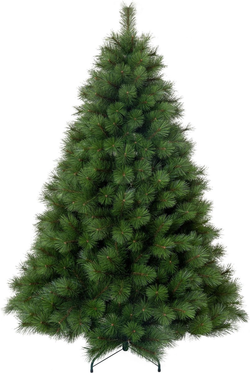 GENERIC - Kunstkerstboom - Kerstboom kunststof MORINGA - 180 cm - 398 tips - paraplusysteem - Kerstboom met standaard
