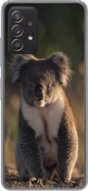 Geschikt voor Samsung Galaxy A53 5G hoesje - Koala - Zon - Dier - Kinderen - Jongens - Meisjes - Siliconen Telefoonhoesje