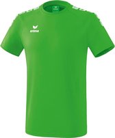 Erima Essential 5-C T-Shirt Green-Wit Maat S