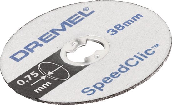 Dremel EZ SpeedClic: dunne snijschijven 5-pack. - SC409 - Dremel