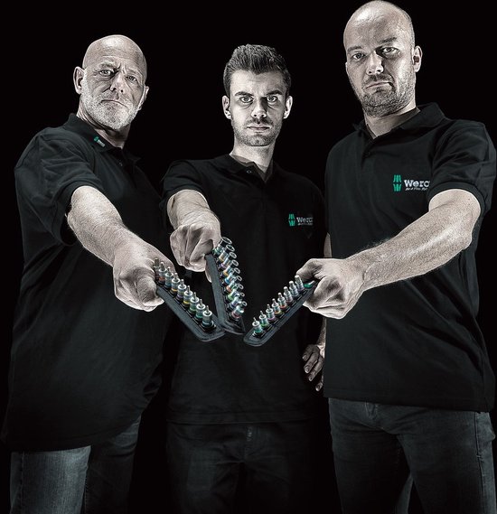 Wera 8790 HMC HF 1 Zyklop Doppenset Steeksleutelinzetset Hex 10 - 19 | 10-Delig | Online