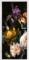 Deursticker Bloem - Boeket - Patronen - 95x215 cm - Deurposter