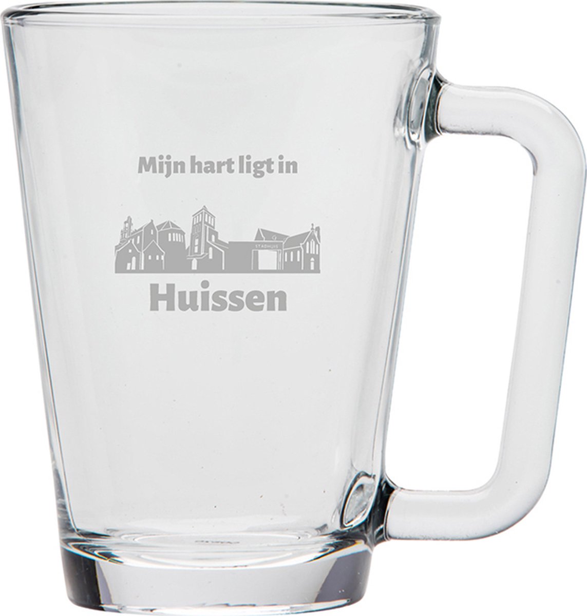 Gegraveerde theeglas 26cl Huissen