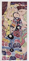 Deursticker De maagd - Gustav Klimt - 90x205 cm - Deurposter