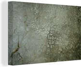 Tableau mural sur toile - Vert - Terre - 60x40 cm - Décoration murale