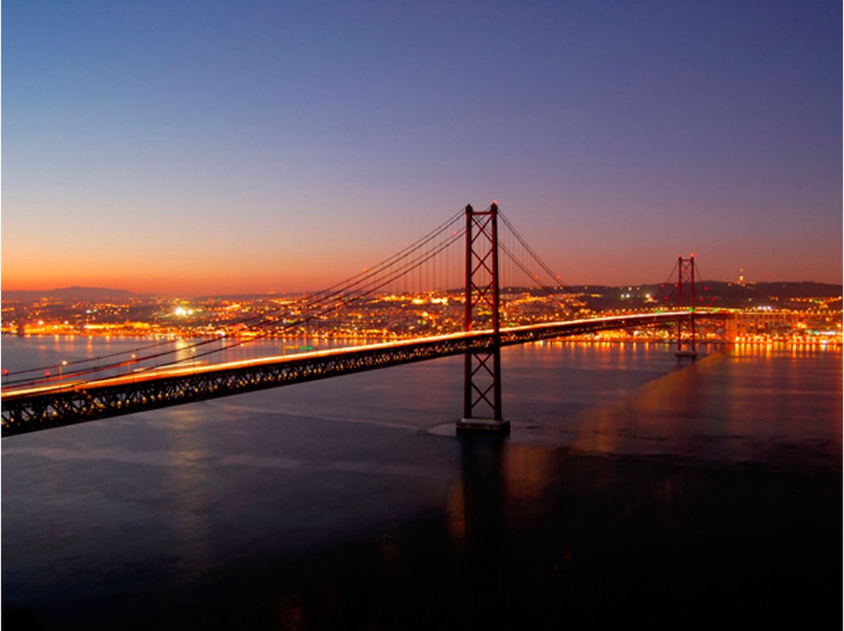 Fotobehang - Bay Bridge - San Francisco.