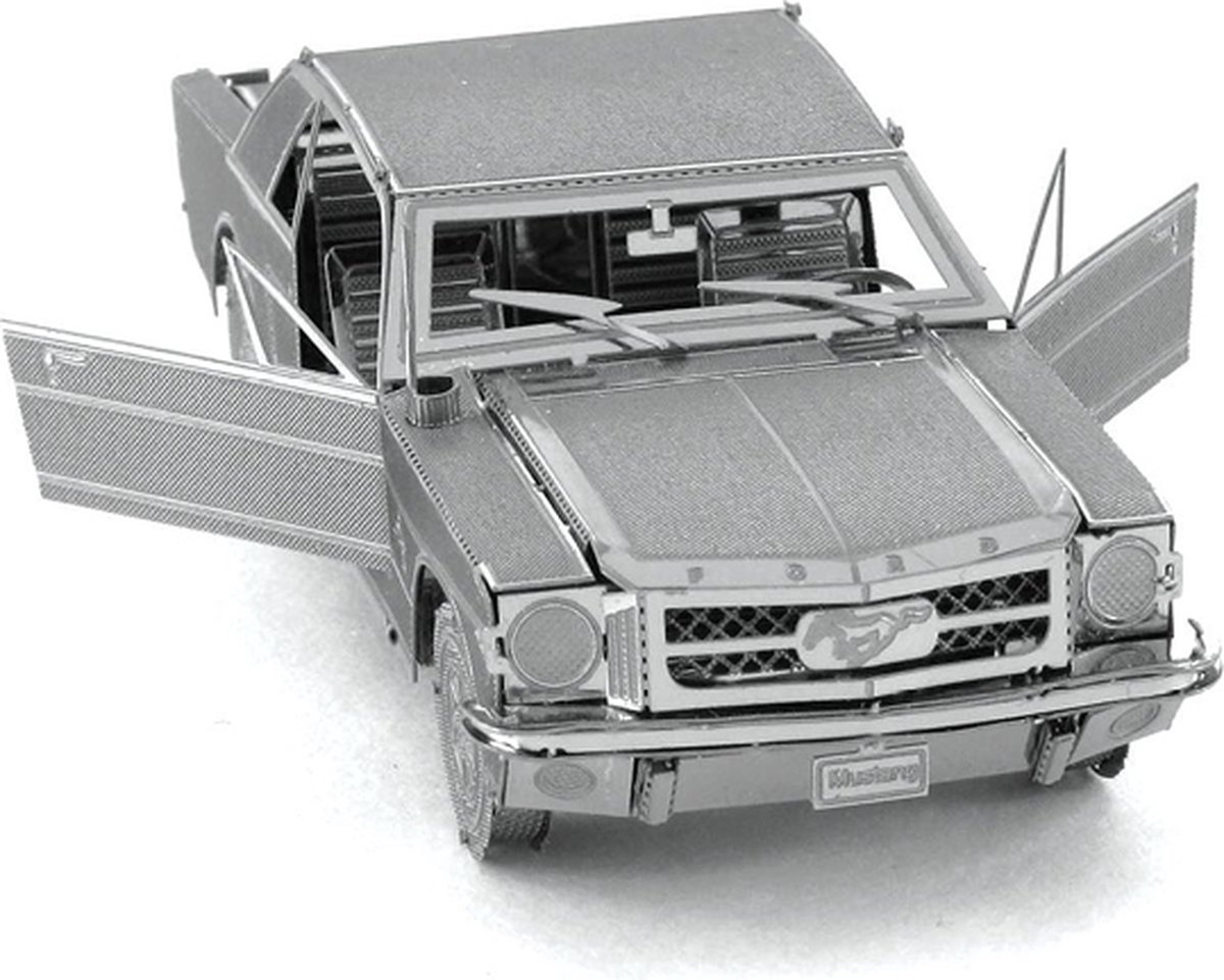 Metal Earth Modelbouw 3D Ford Mustang Coupe - Metaal — afbeelding 4