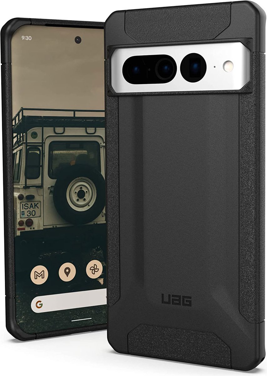 UAG Hoesje Geschikt voor Google Pixel 7 Pro - UAG Scout Backcover smartphone - Zwart