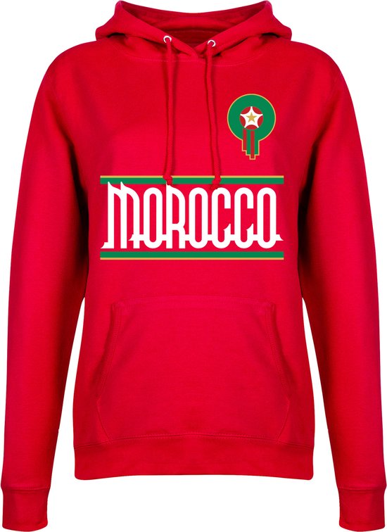 Sweat à capuche Maroc Women's Team - Rouge - XXL