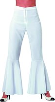Pantalon hippie femme bi-stretch blanc Taille 36