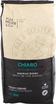 Alex Meijer koffiebonen Chiaro Mild Espresso 1 kilo