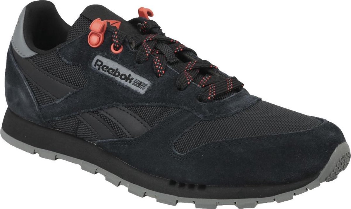 Reebok Classic Leather CN4705 Kinderen Sneakers 5 EU Zwart